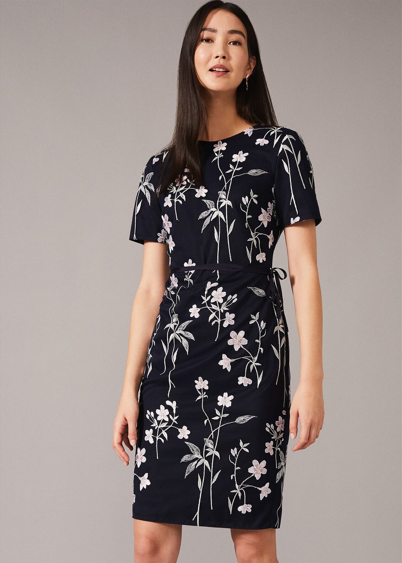 Kirsty Floral Fitted Dress