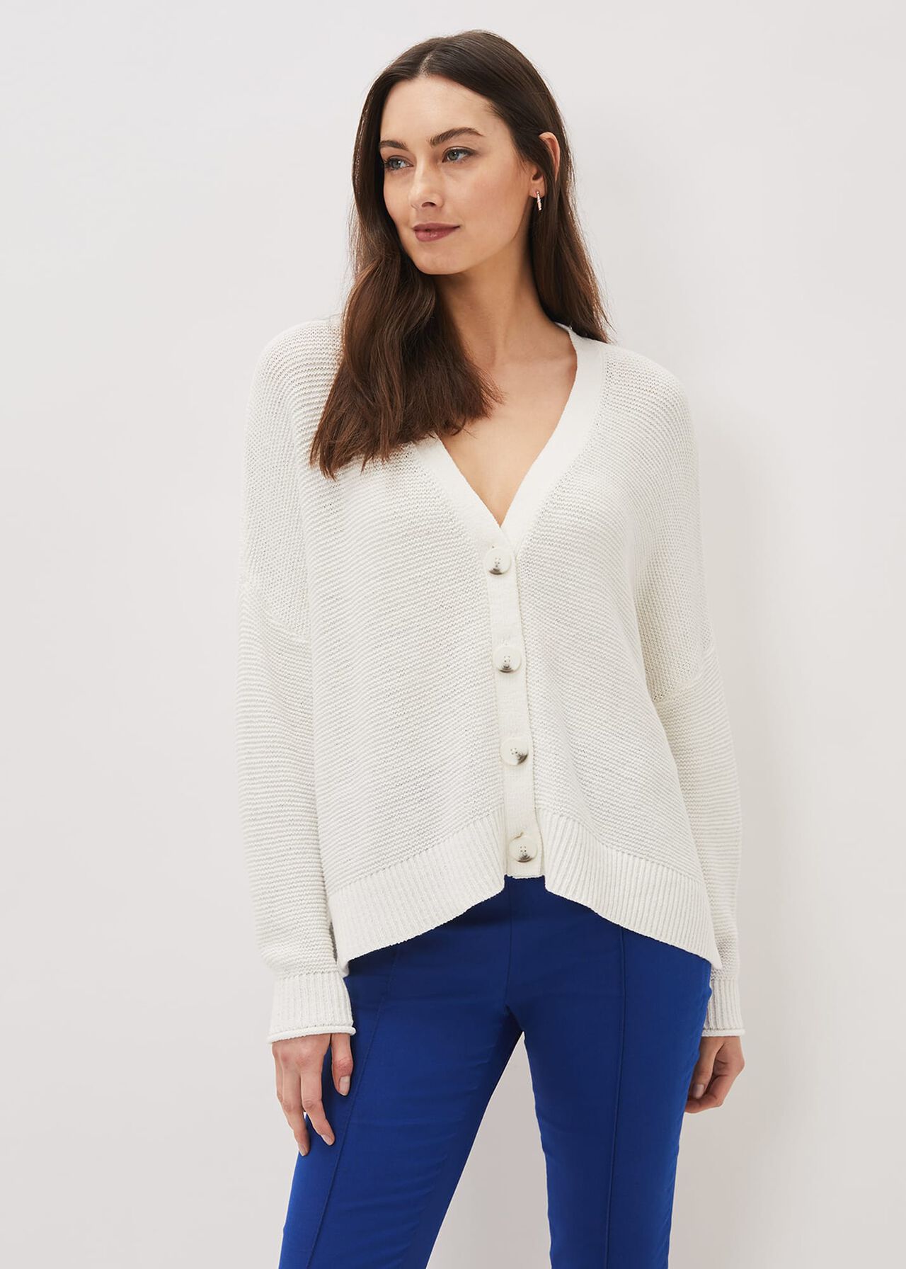 Pauline Button Up Tape Cardigan