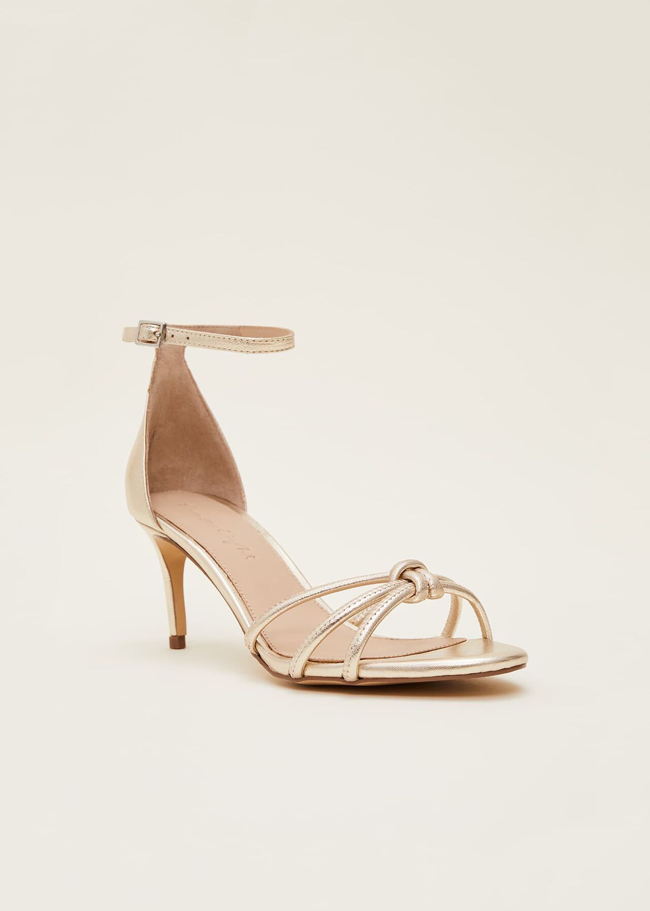 Barely There Knotted Sandal