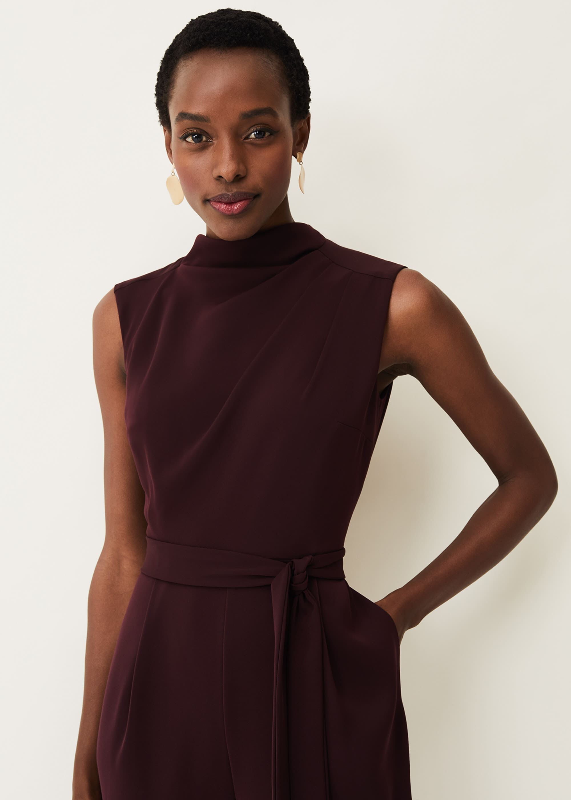 Zinnia Cowl Neck Jumpsuit Phase Eight ROW