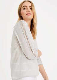 Lynsey Check Blouse