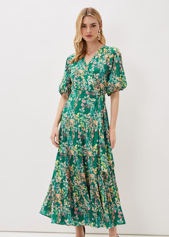 Morven Wrap Maxi Dress
