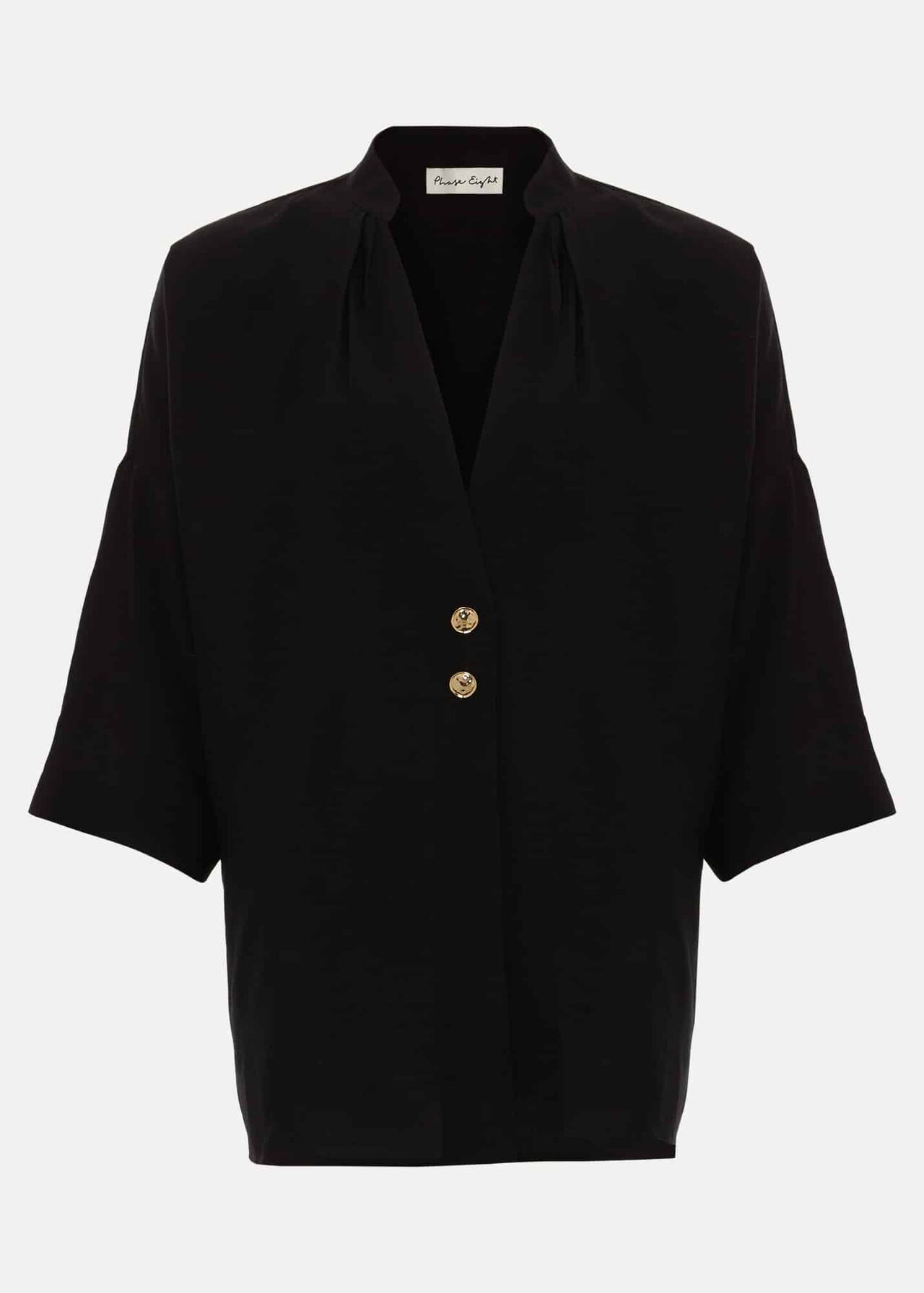 Phase Eight Cynthia Button Detail Shirt Phase Eight Cynthia Button Detail Shirt