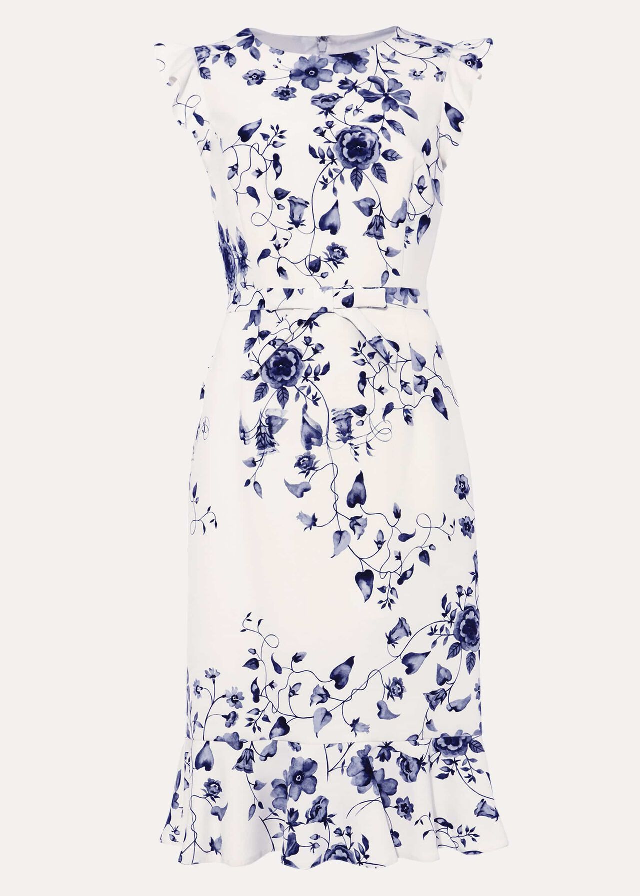 Tori Floral Fitted Dress