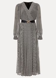 Carmen Checked Midaxi Dress