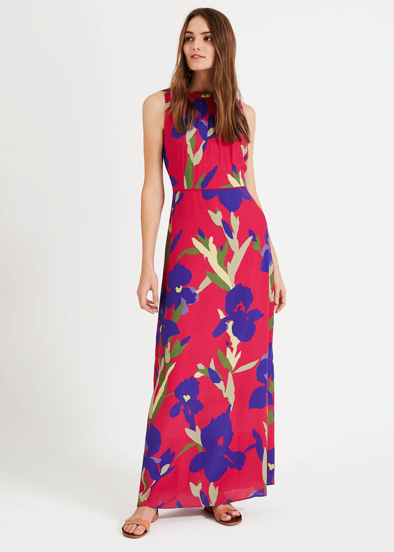 Silvana Printed Maxi Dress