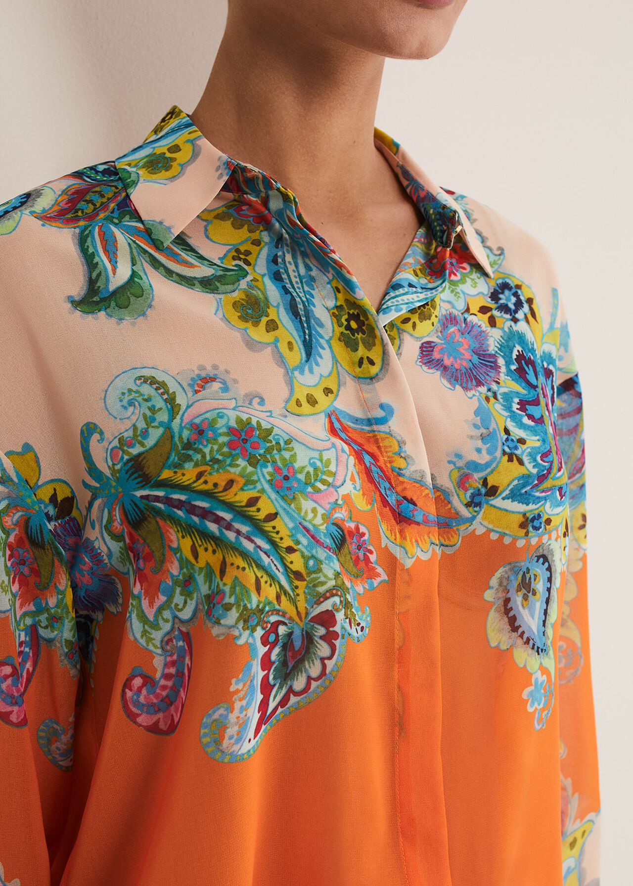 Paisley Placement Shirt