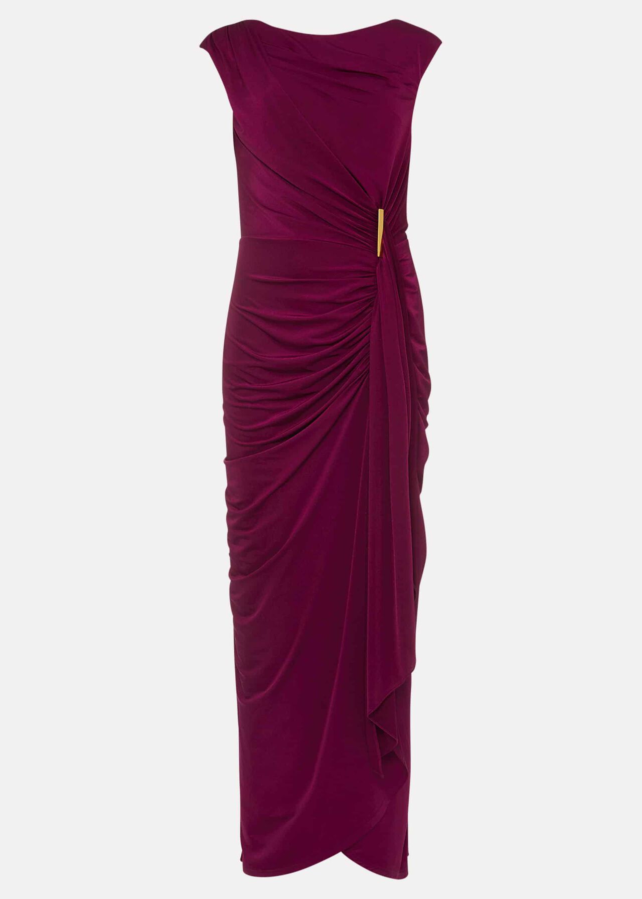Donna Ruched Maxi Dress