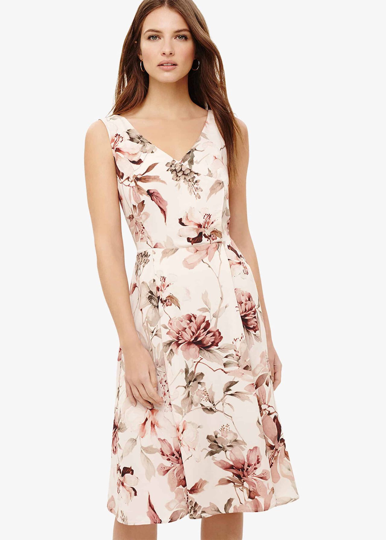 Vivien Floral Printed Dress