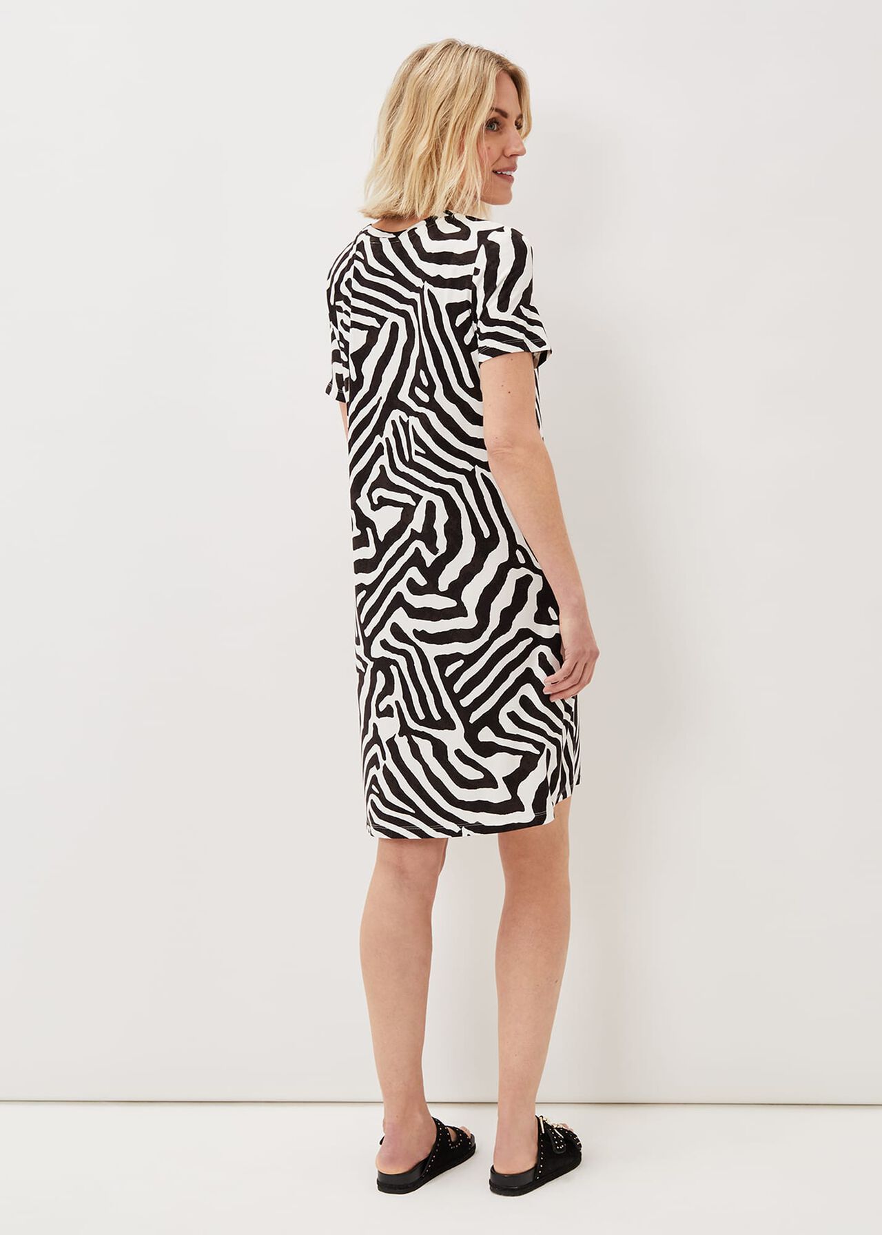 Isabelle Zebra Print Dress