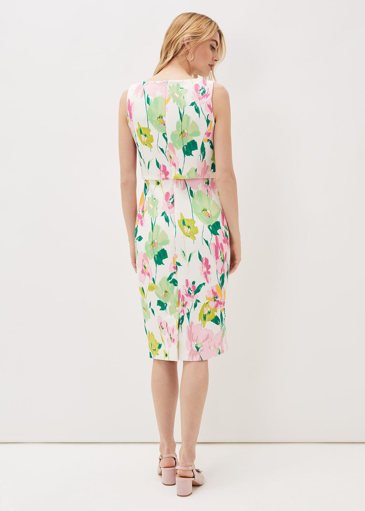 Effie Floral Scuba Dress