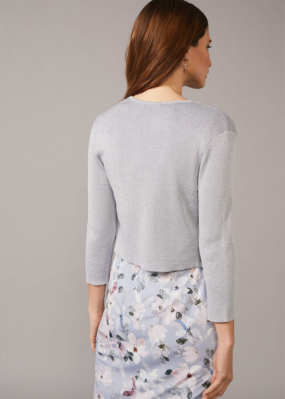 Salma Shimmer Knitted Jacket