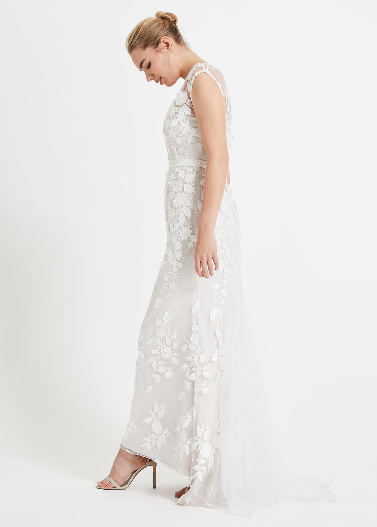 Peony 3d Lace Wedding Dress