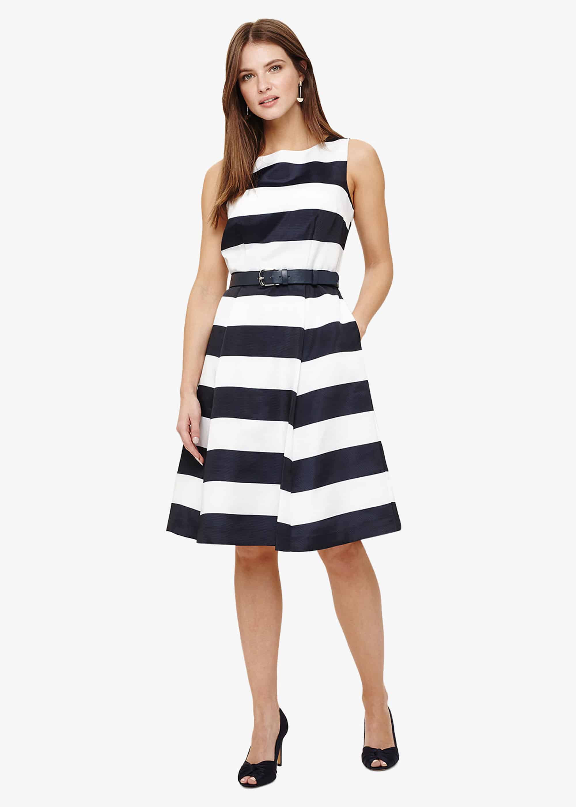 phase eight storm stripe dress
