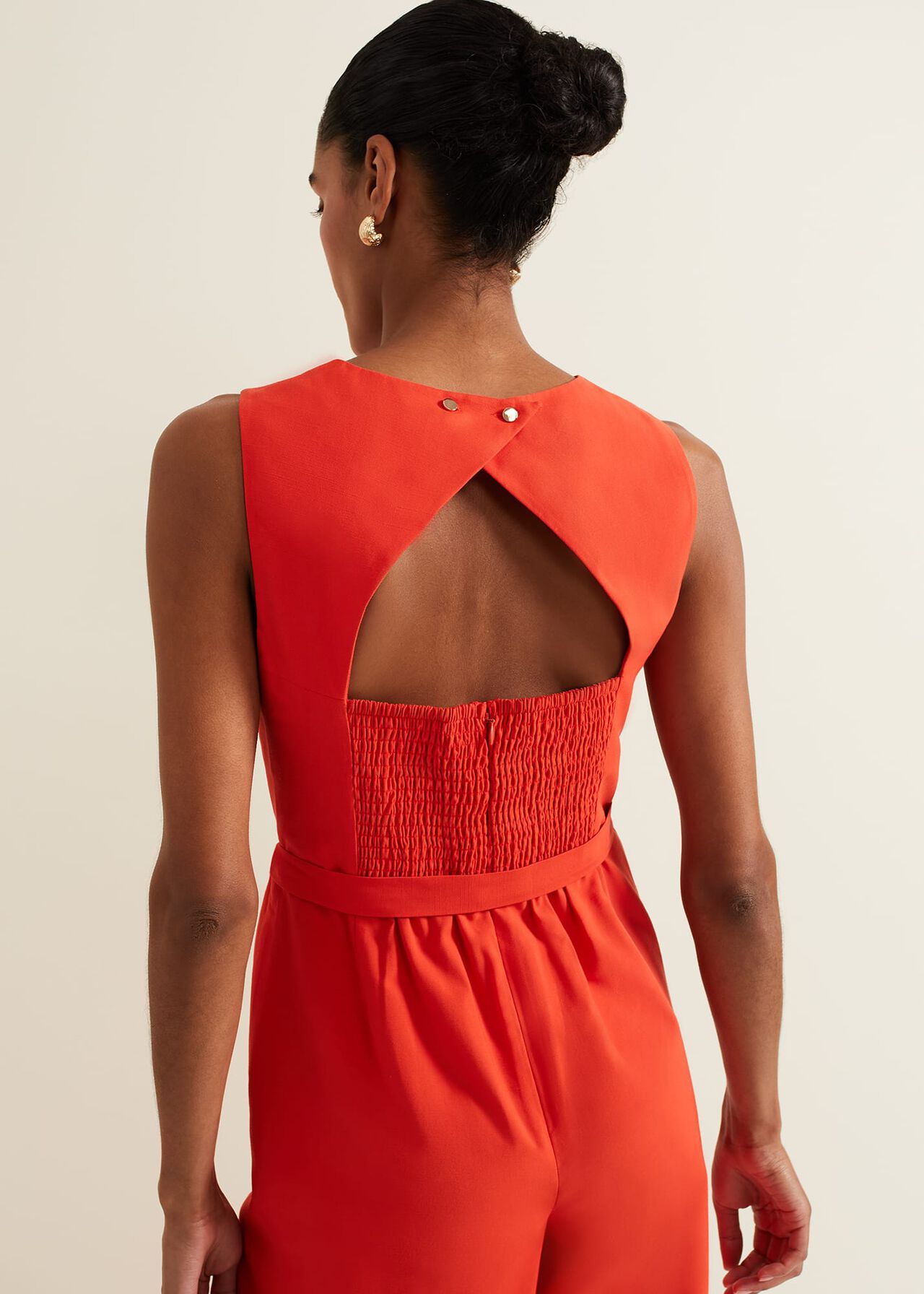 Marta Red Jumpsuit