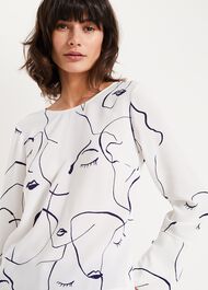 Visage Printed Blouse