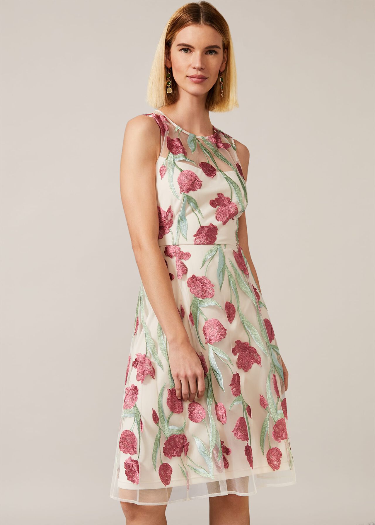 Shae Floral Embroidered Dress