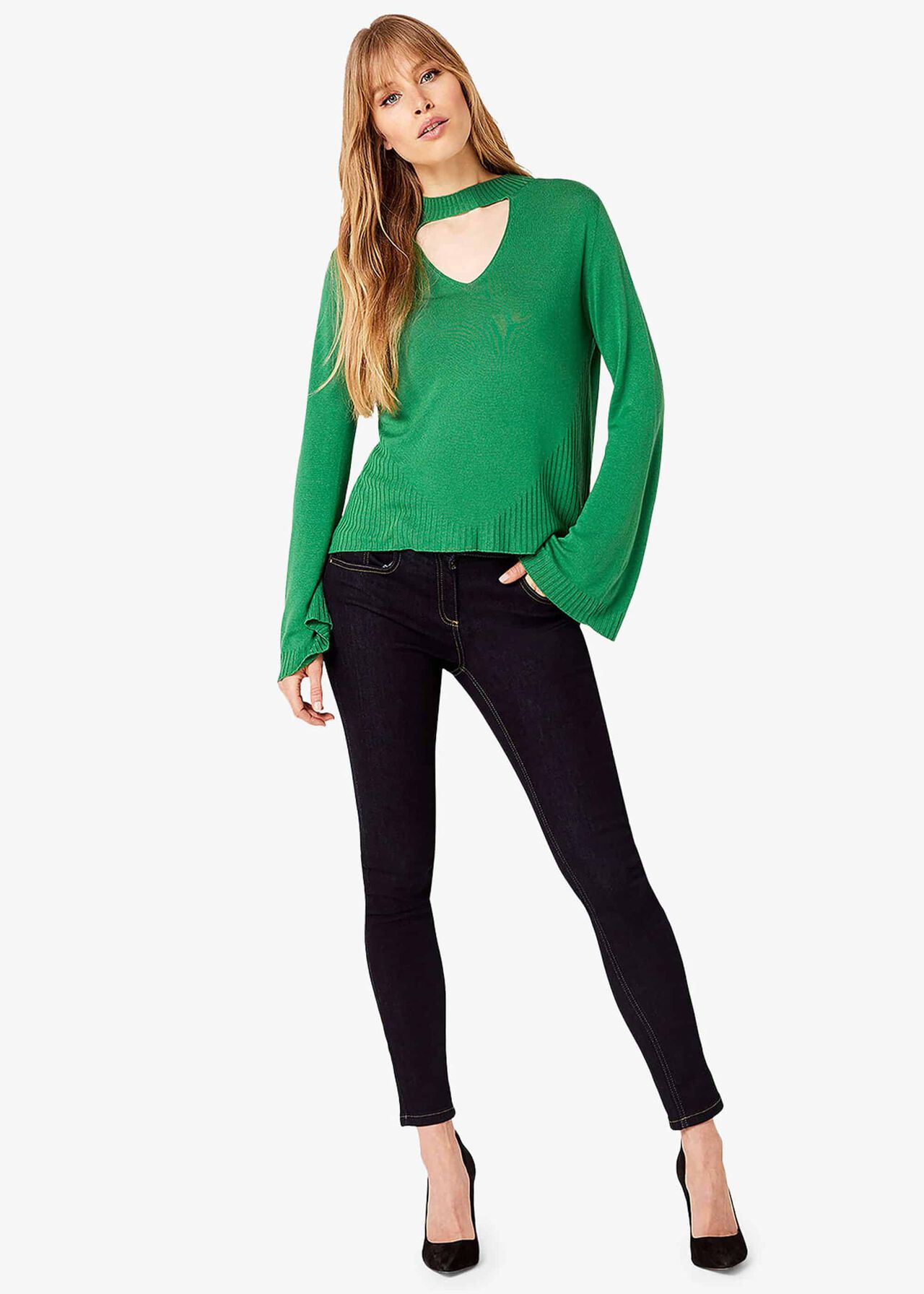 Reese Cut Out Knit Jumper