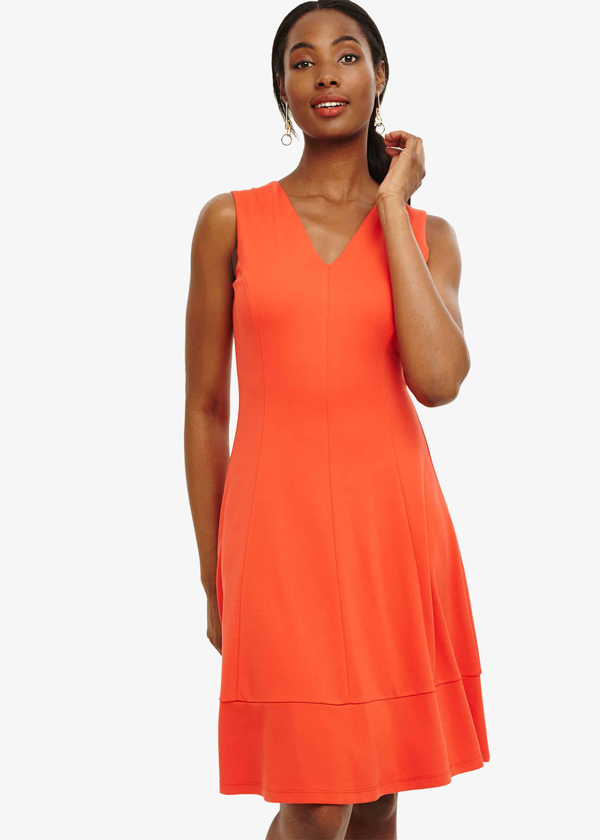 phase eight orange dress