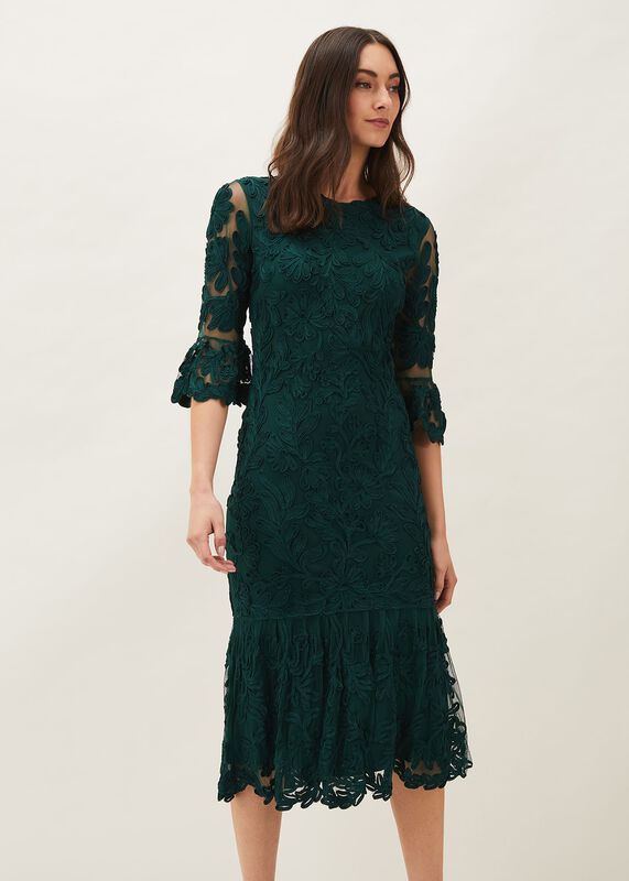 Margaret Tapework Lace Dress