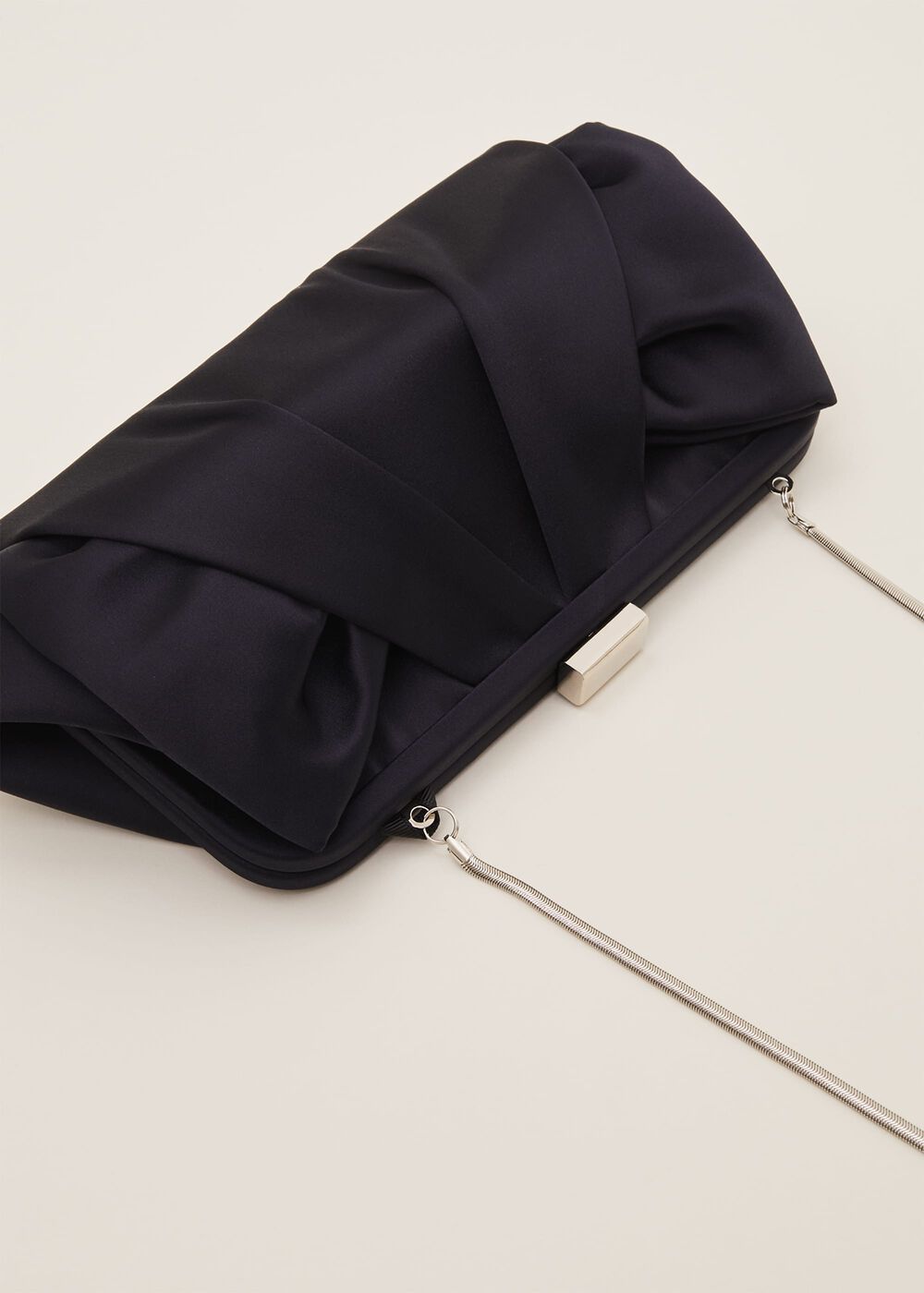 Alice Satin Clutch Bag