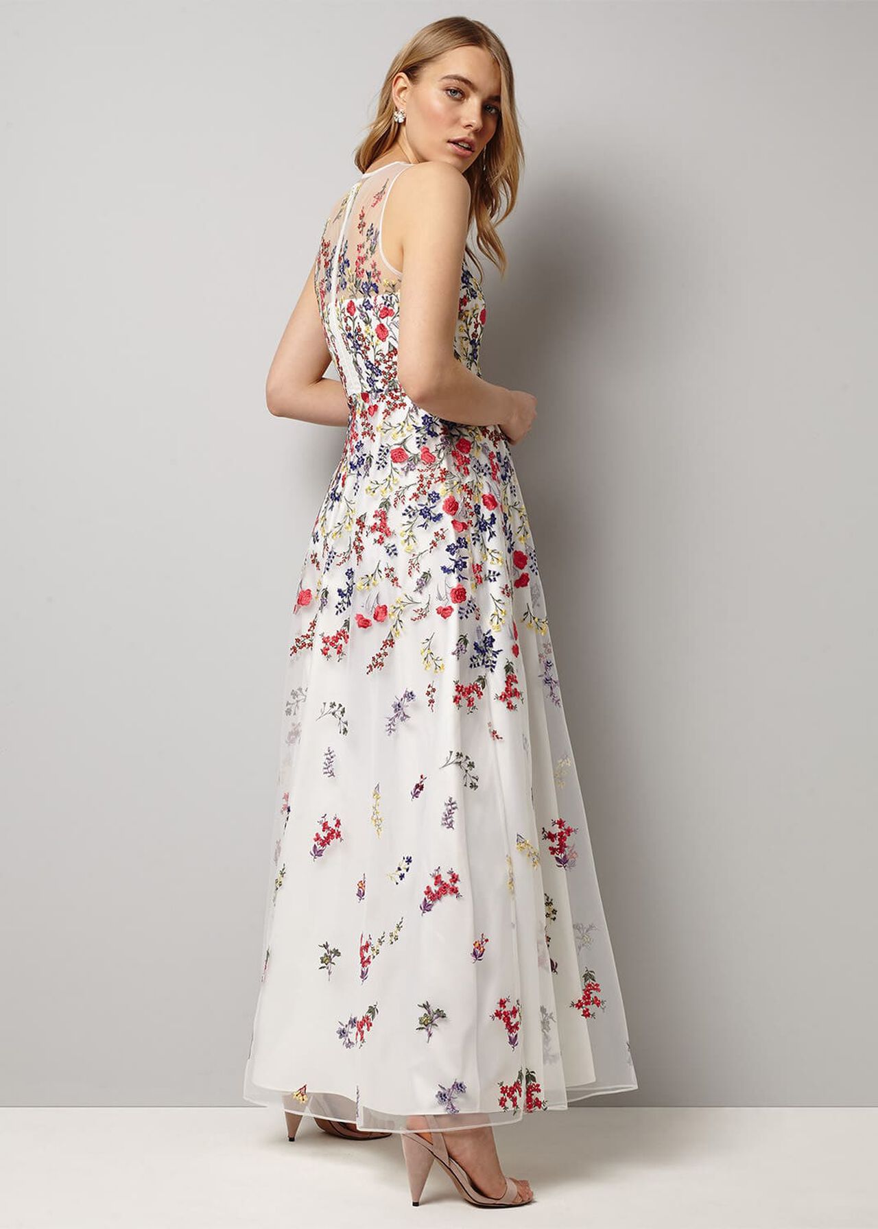 Anastacia Embroidered Maxi Dress
