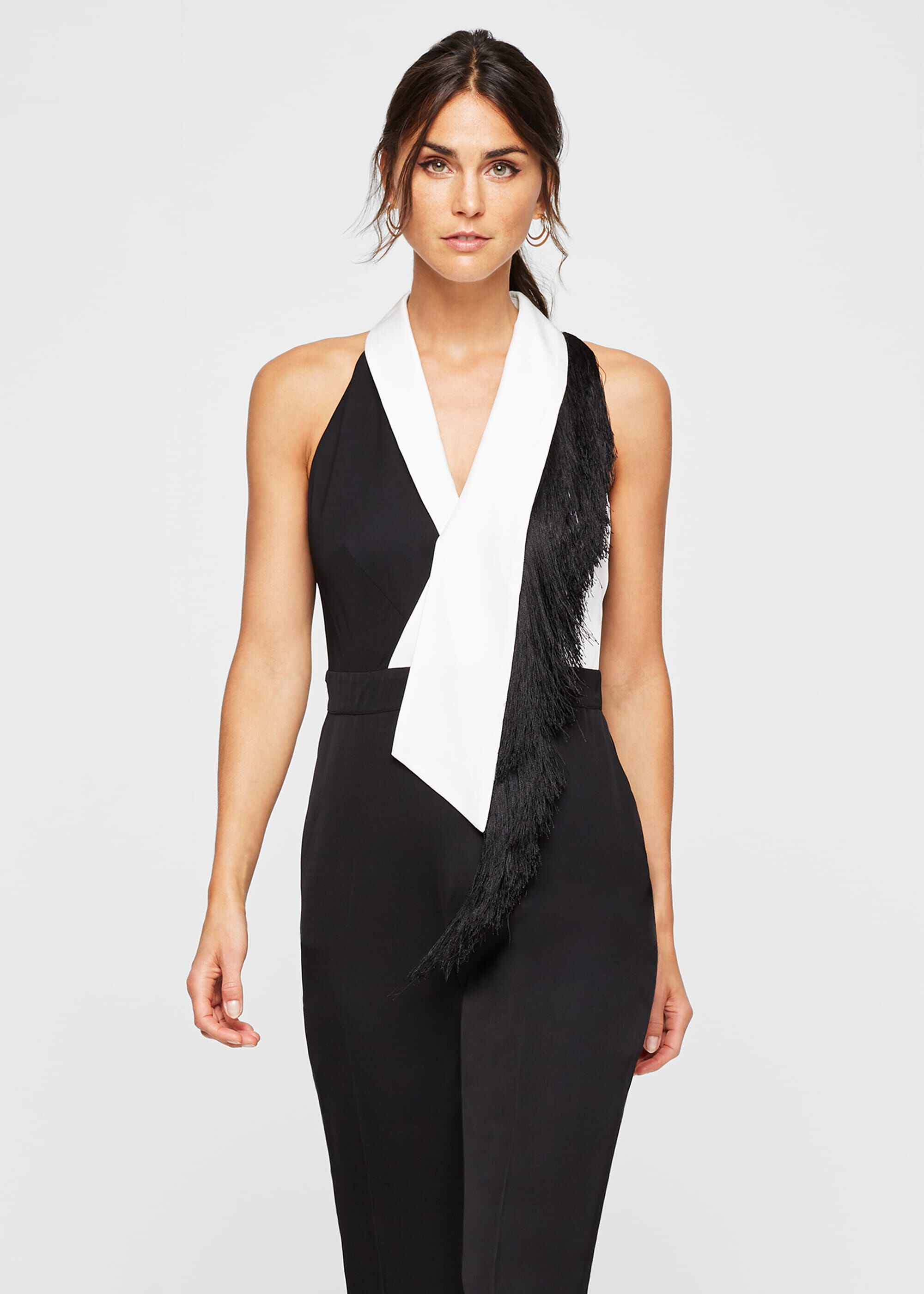 Tassel jumpsuit plus size deals