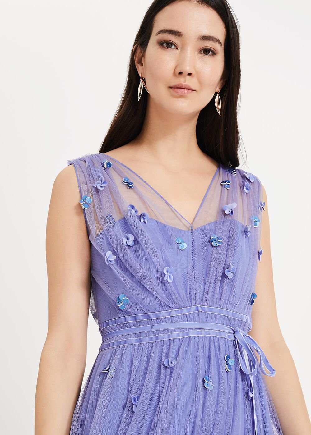 Yazmina Tulle Maxi Dress