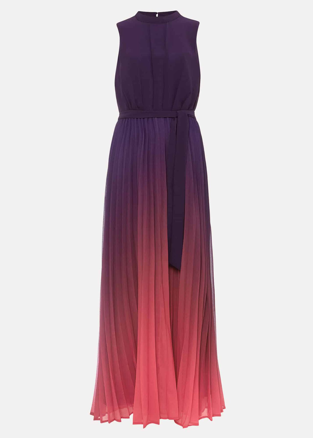 Lily Dip Dye Pleated Dress