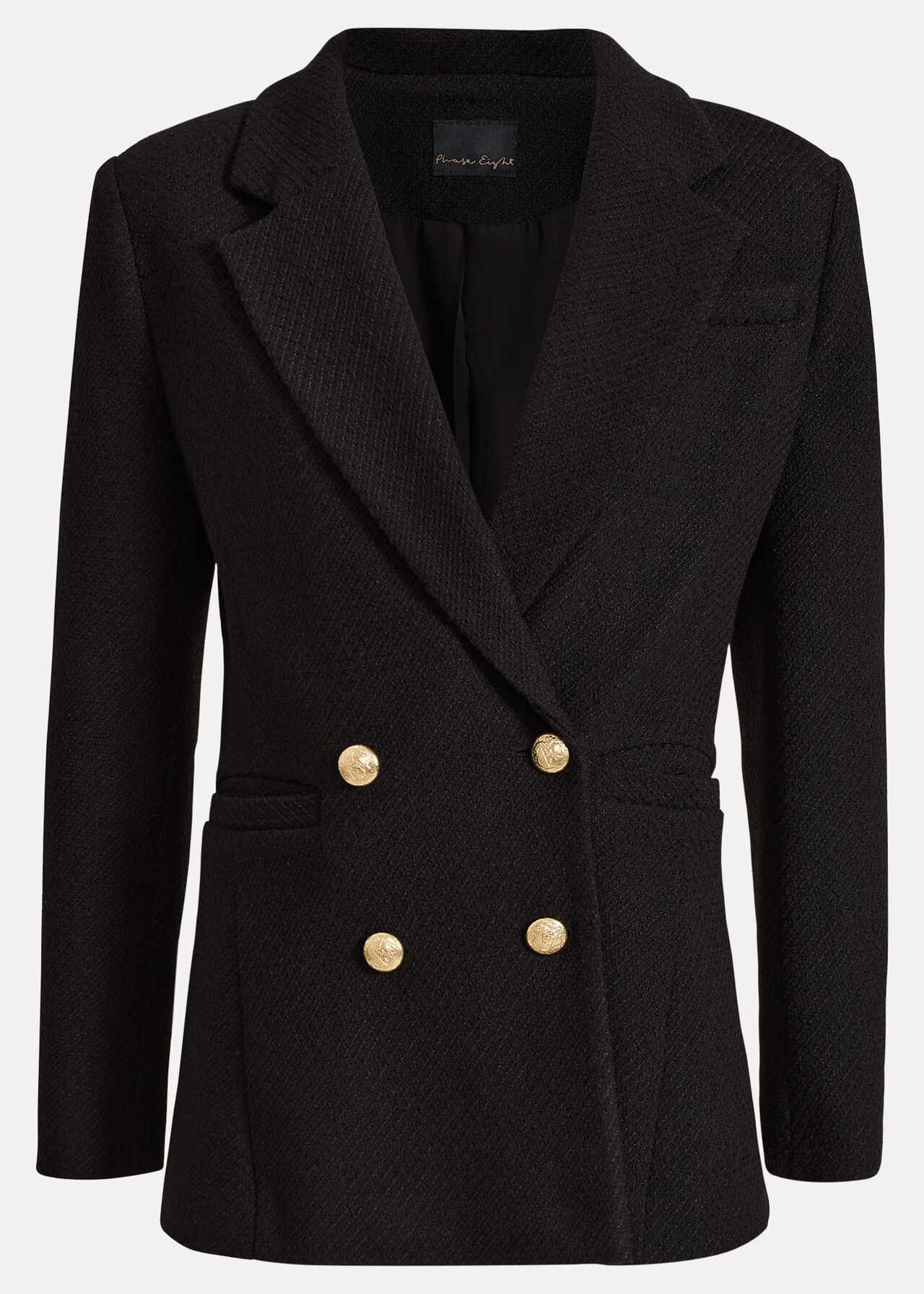 Kiana Boucle Longline Blazer