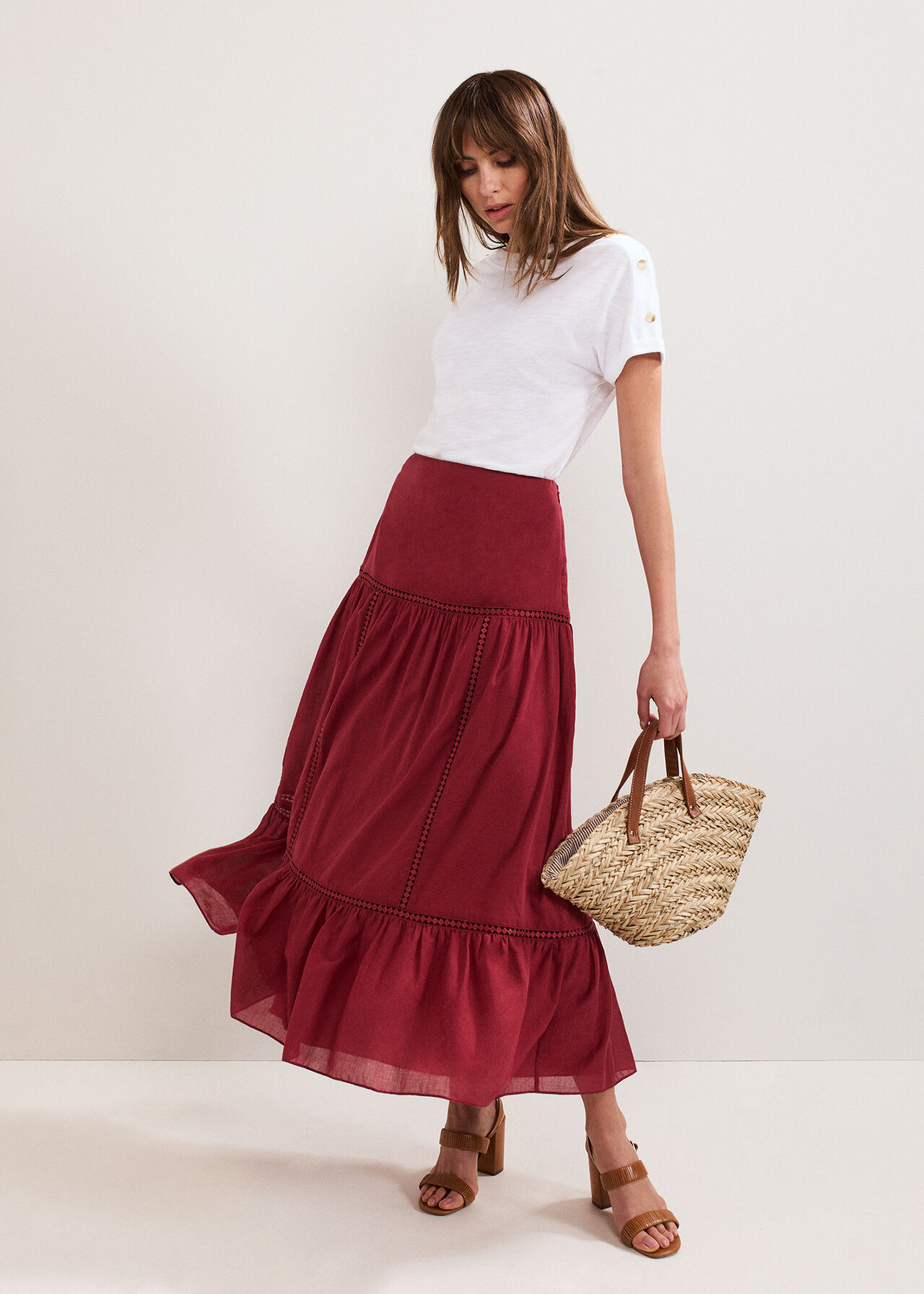 ${product-id}-Kyla Trim Maxi Skirt-Burgundy-${view-type}