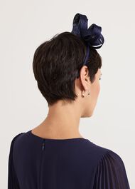 Navy Twist Headband
