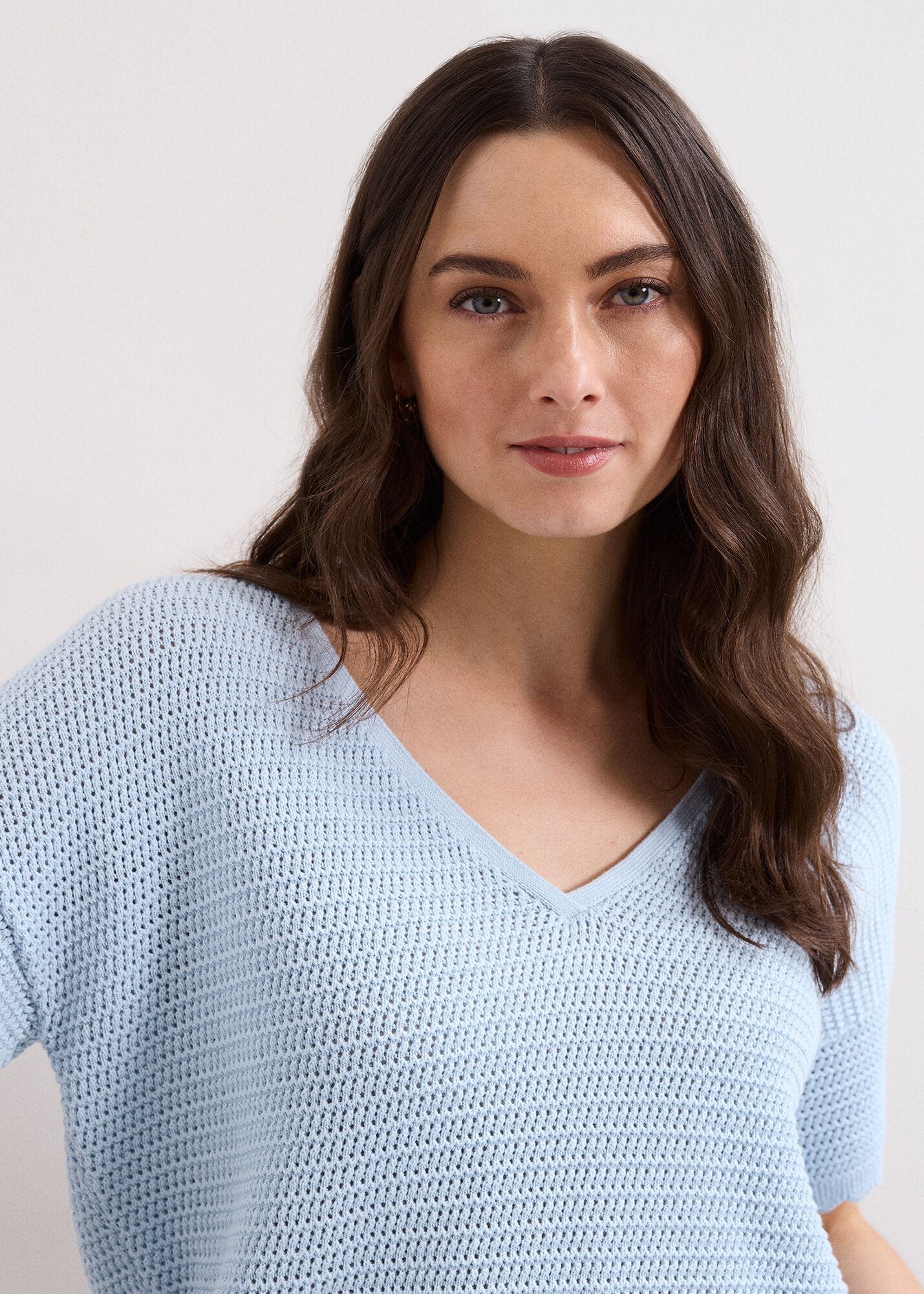 Amira Scallop Edge Textured Jumper | Phase Eight UK |