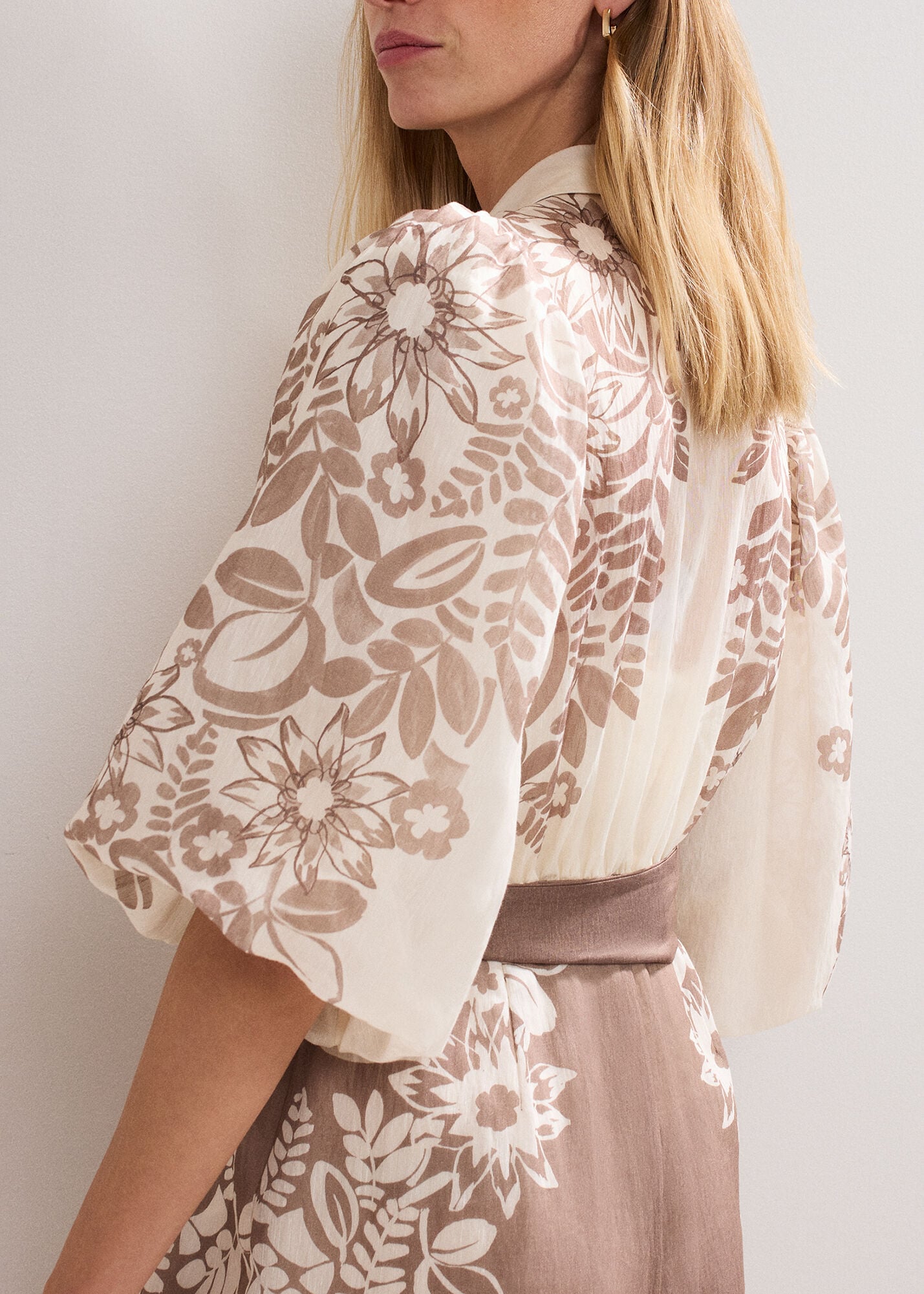 Lilja Placement Floral Jumpsuit | Phase Eight UK |