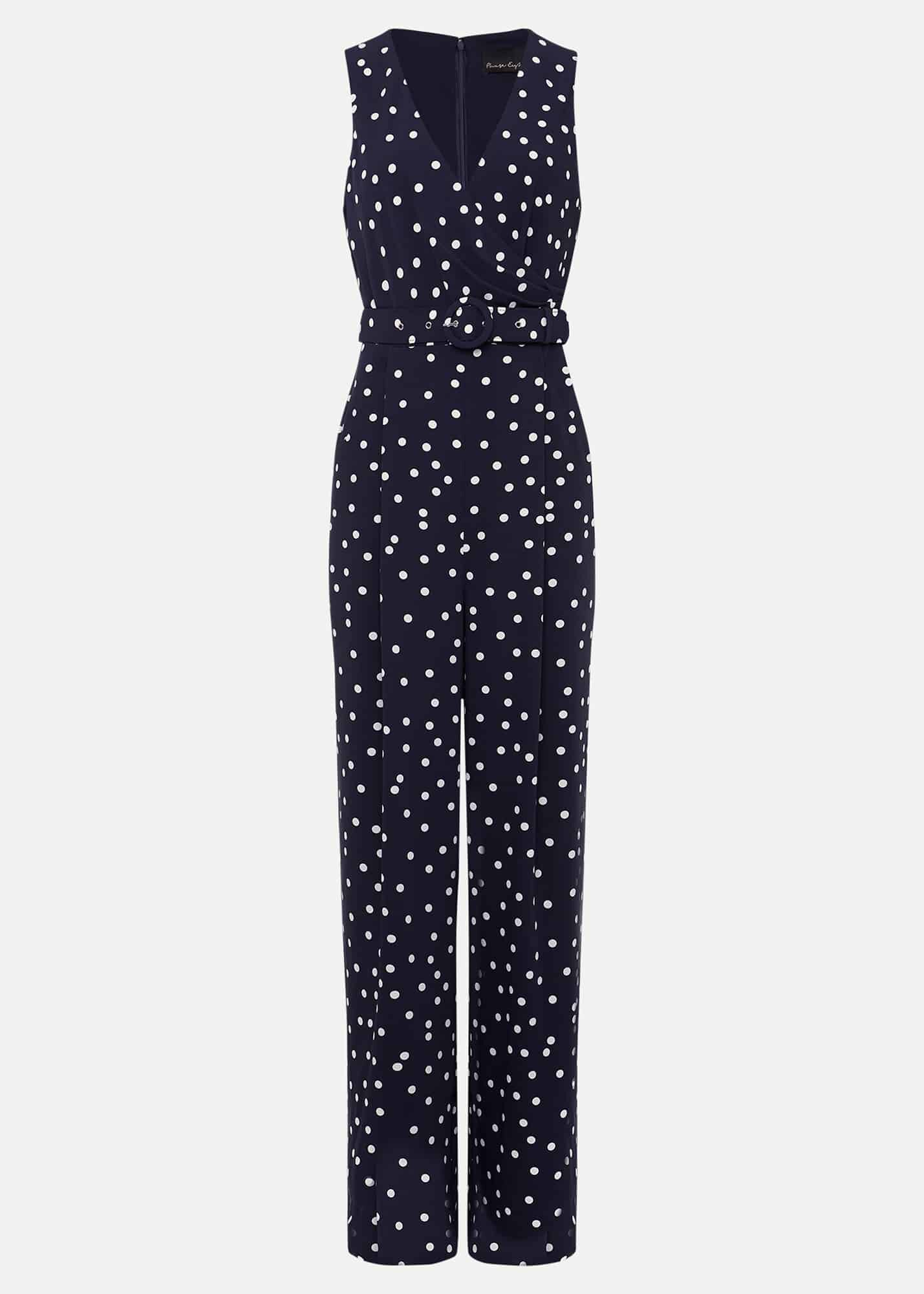 Kenzie Spot Jumpsuit | Phase Eight UK |