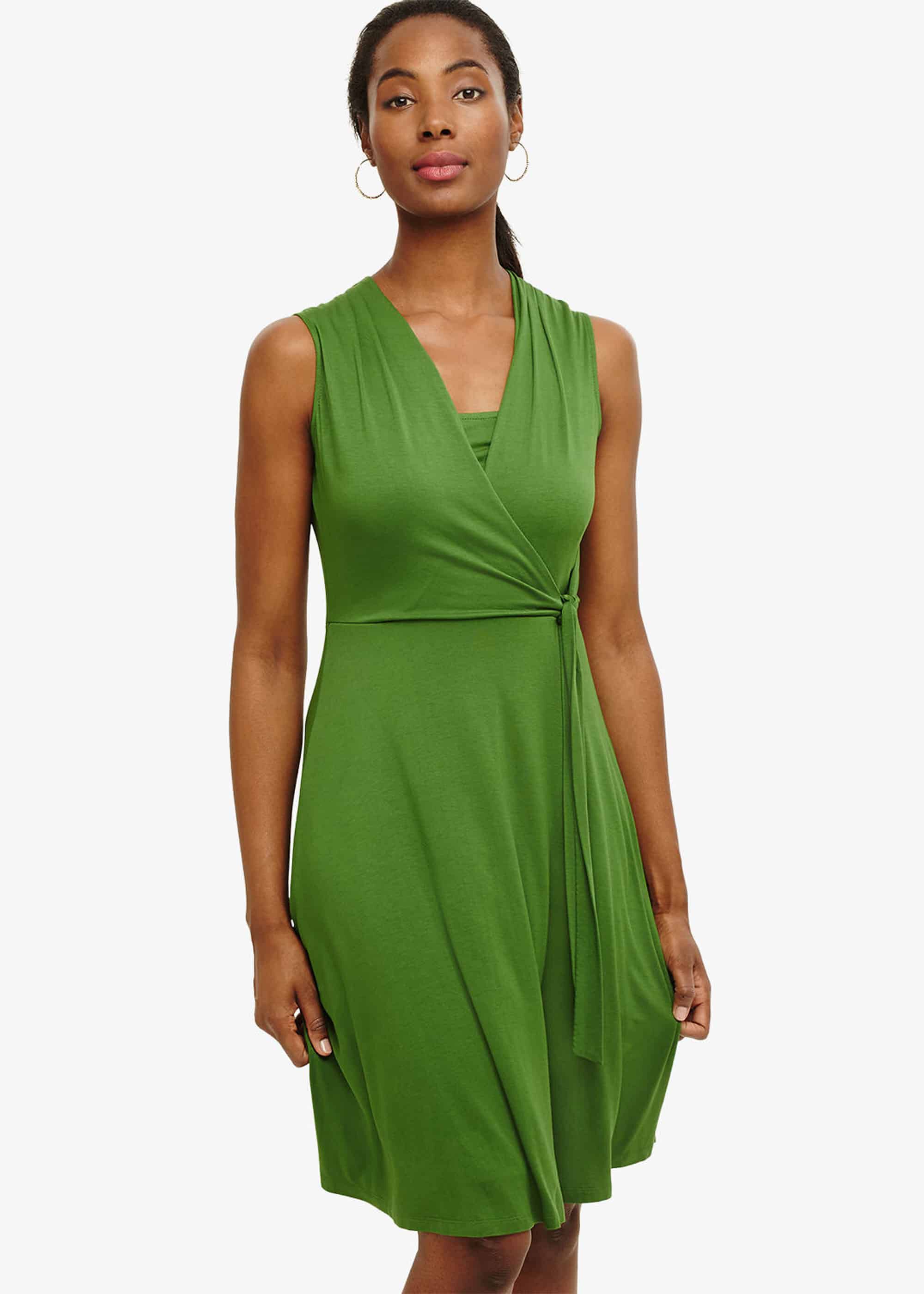 Wendelin Wrap Bodice Dress
