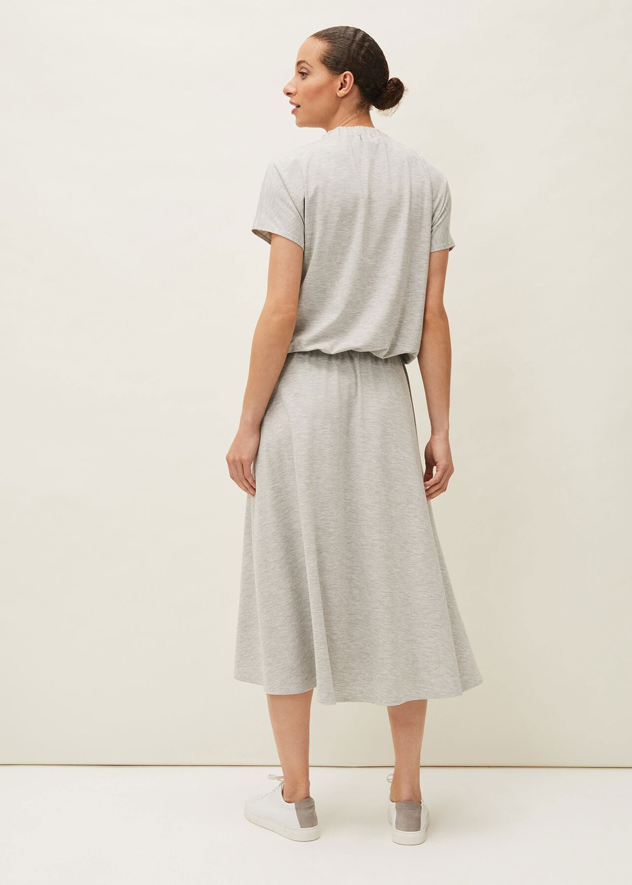 Cliona A-Line Jersey Skirt