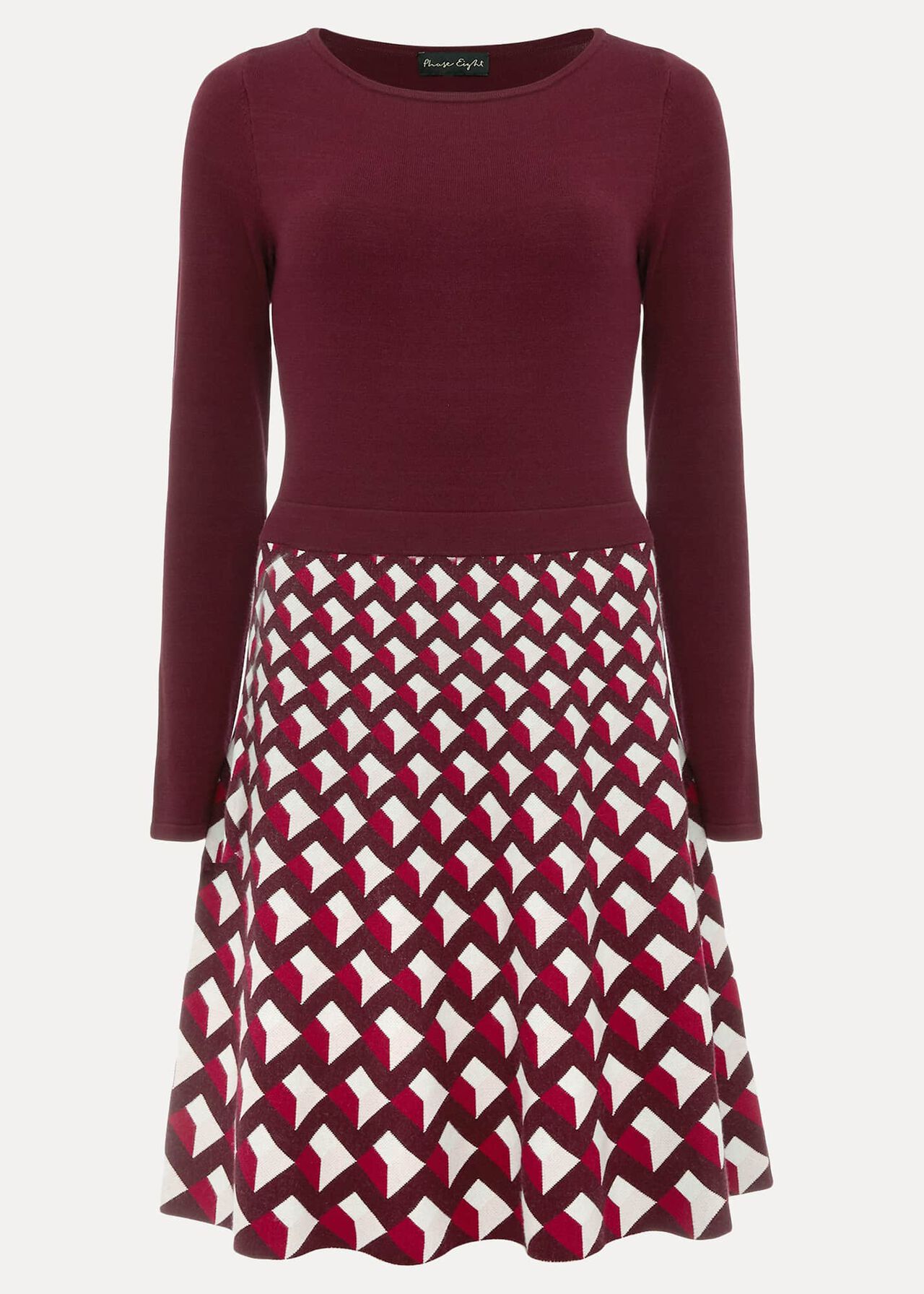 Coraline Print Knitted Dress