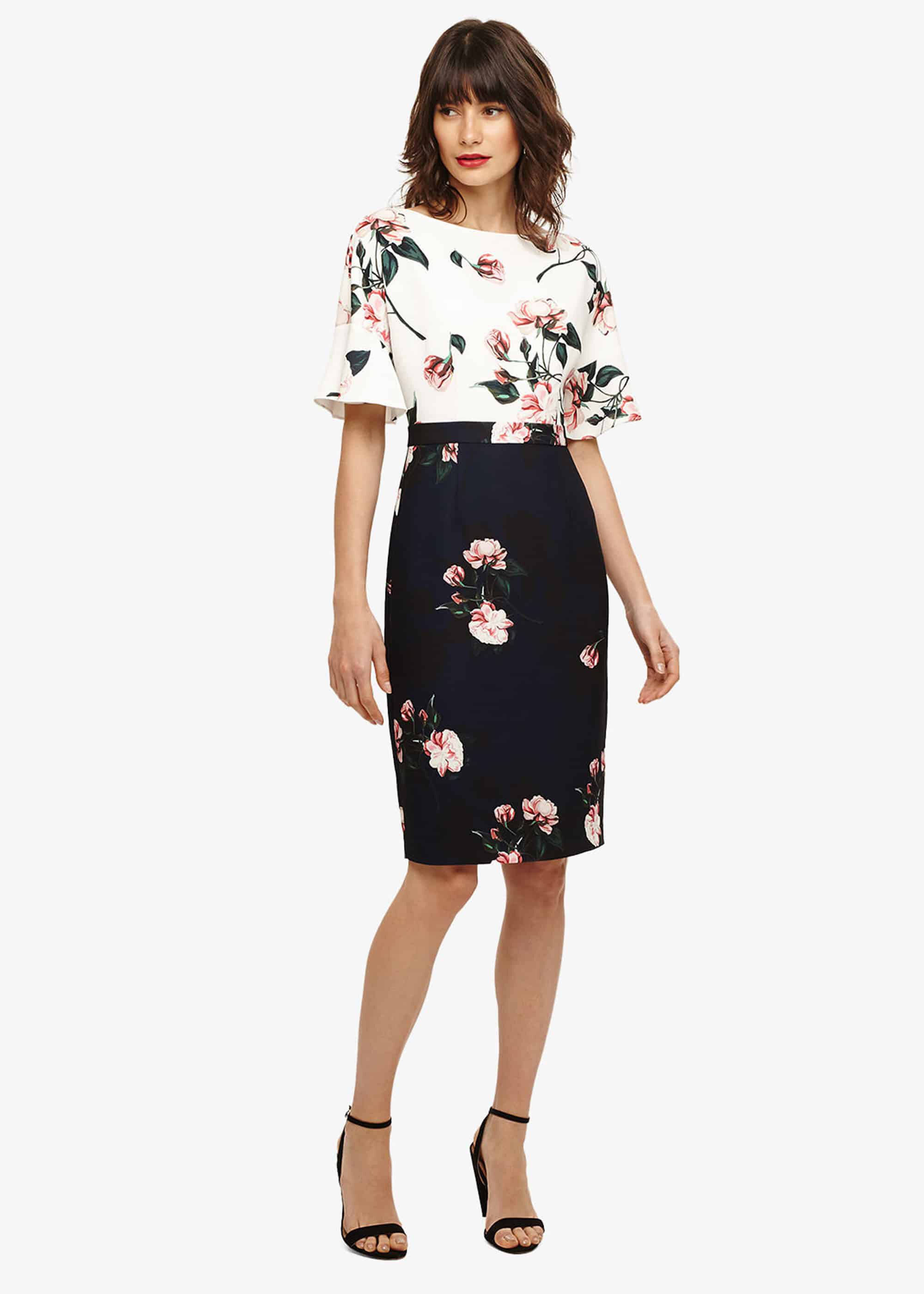 heather floral dress phase eight