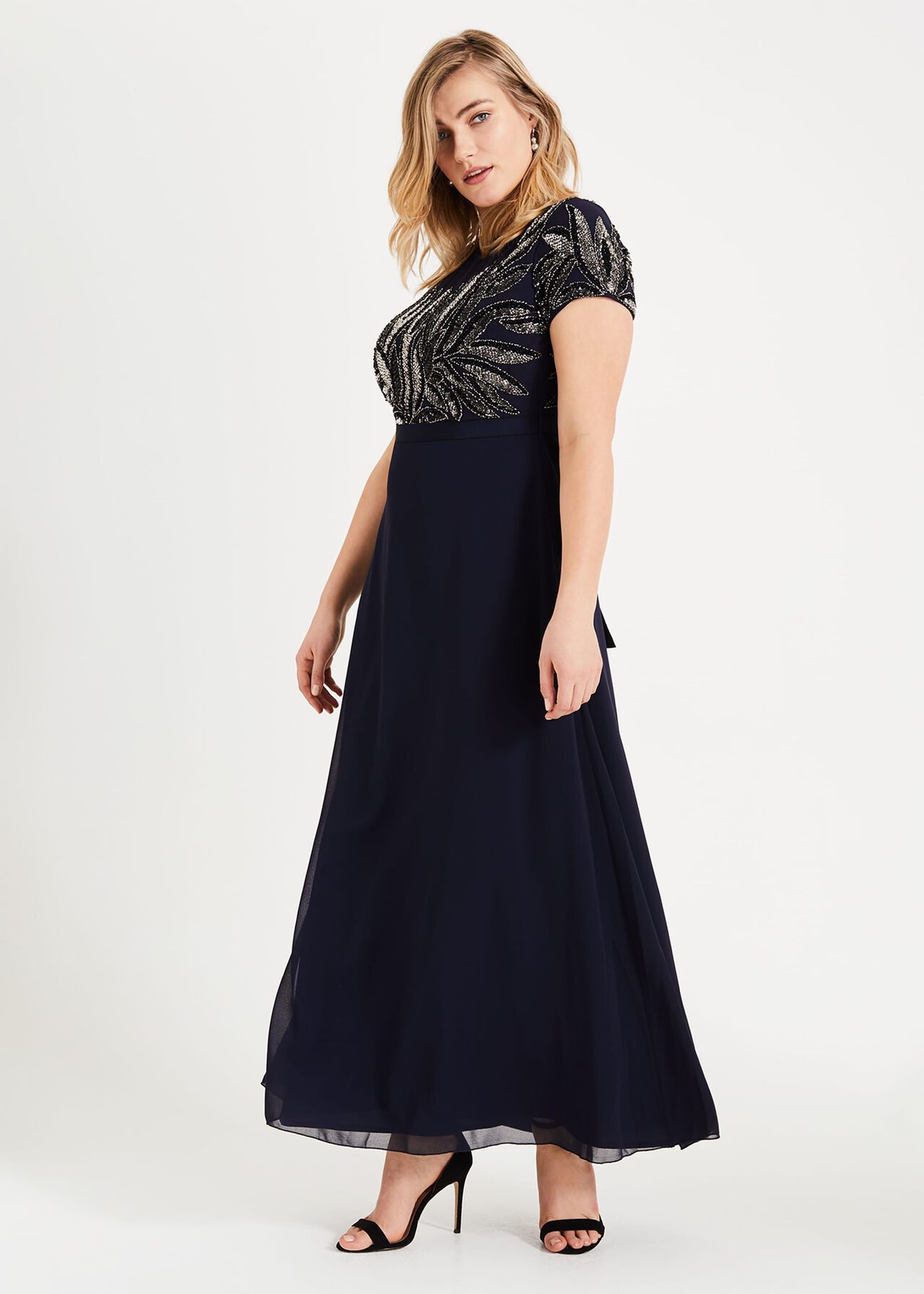 Flora Beaded Maxi Dress | Phase Eight UK