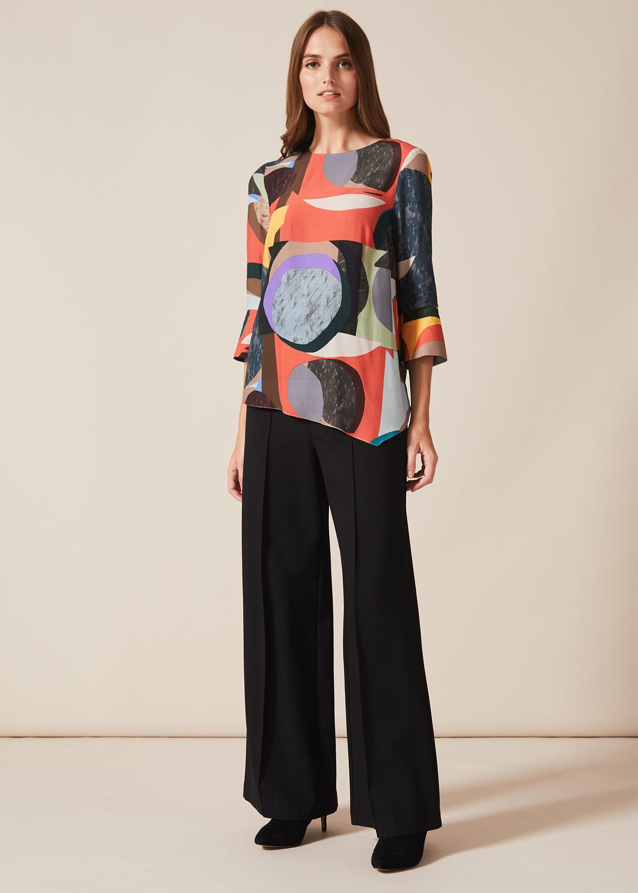 Sevina Print Blouse