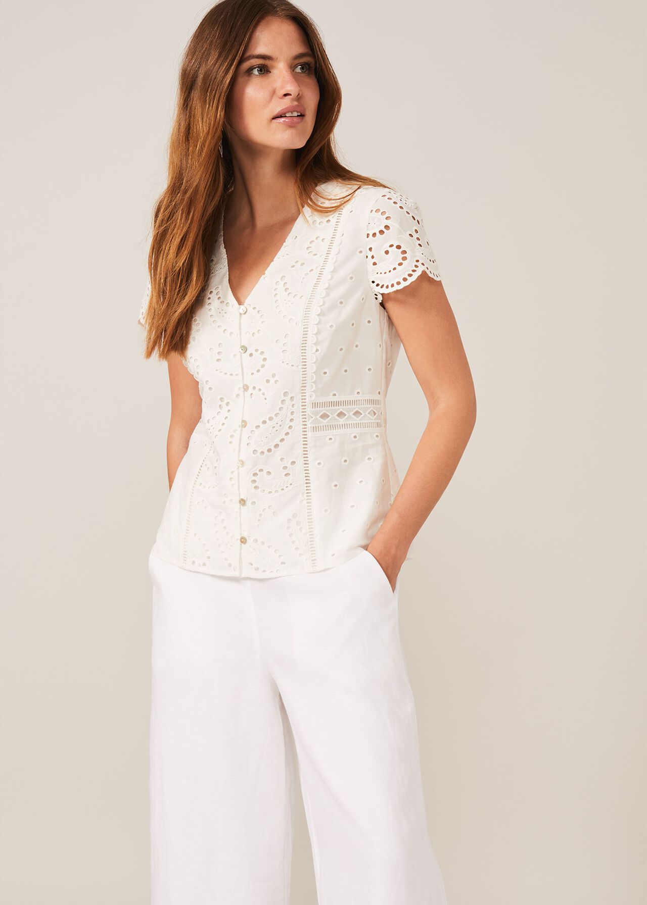 Lula Broderie Blouse