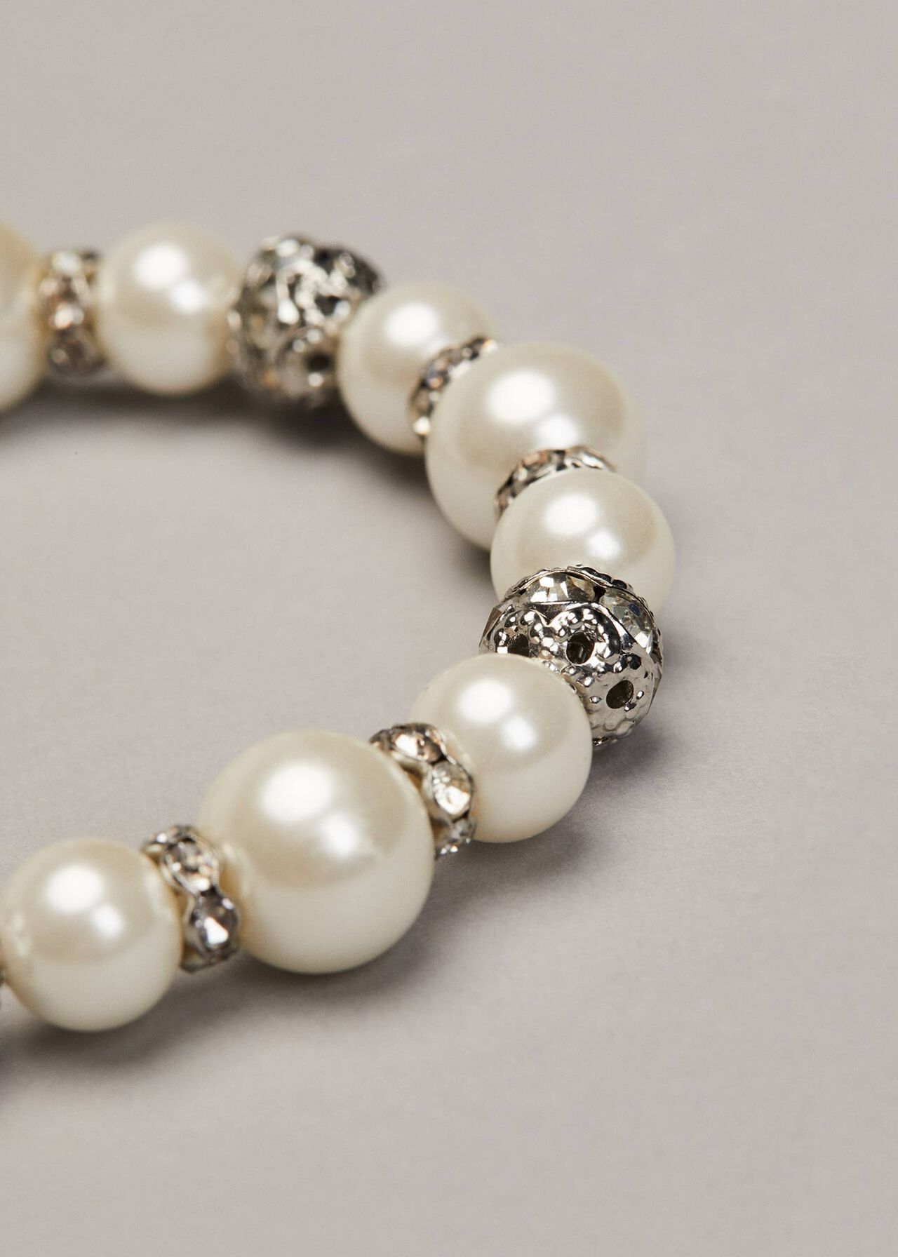 Parma Pearl And Crystal Bracelet