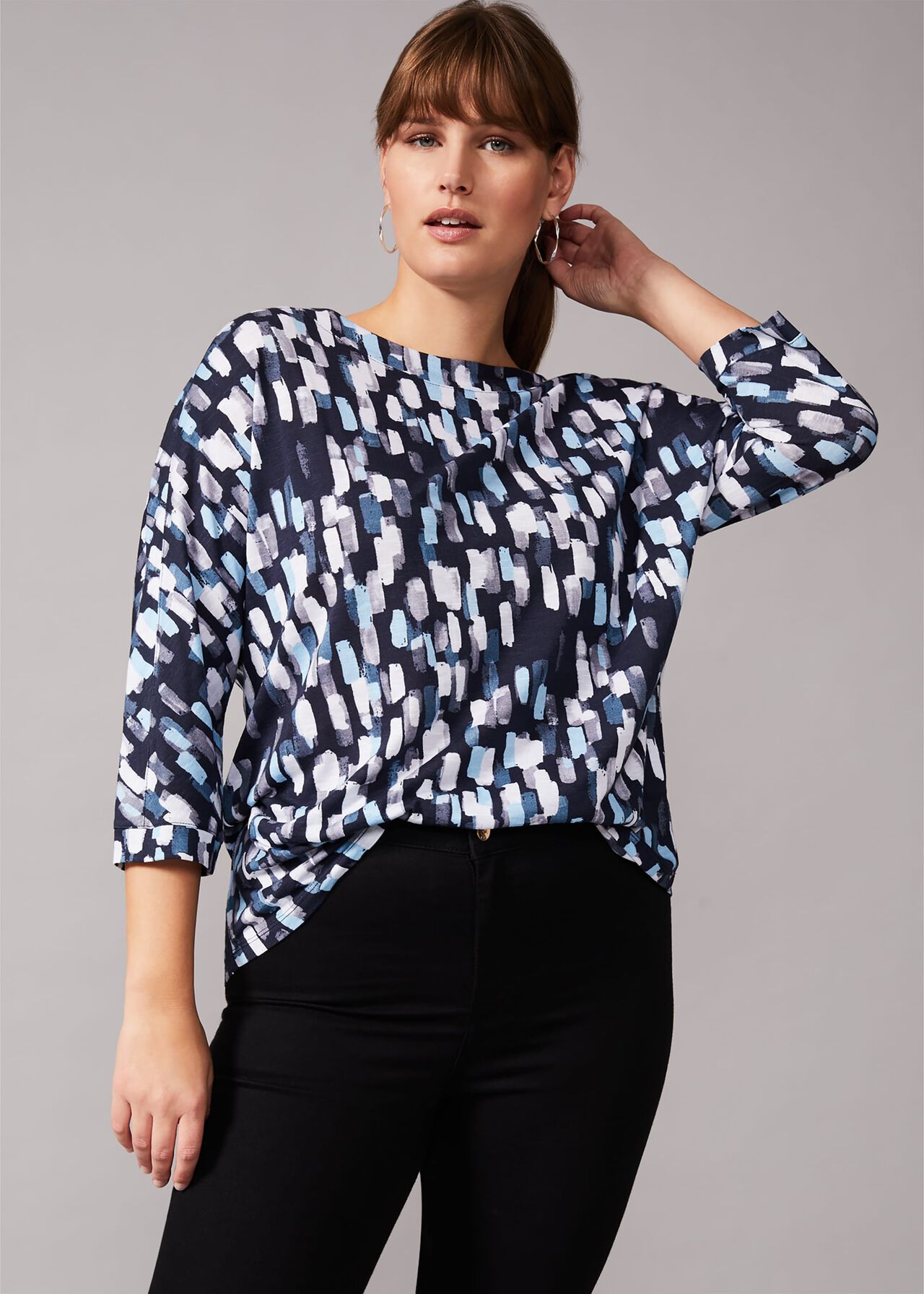 Florentine Print Top Phase Eight