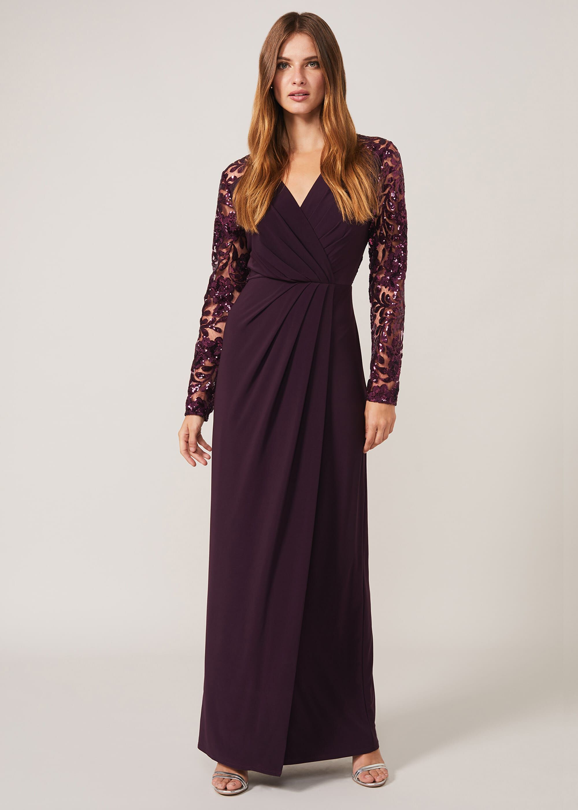 Phase eight grape dress sale