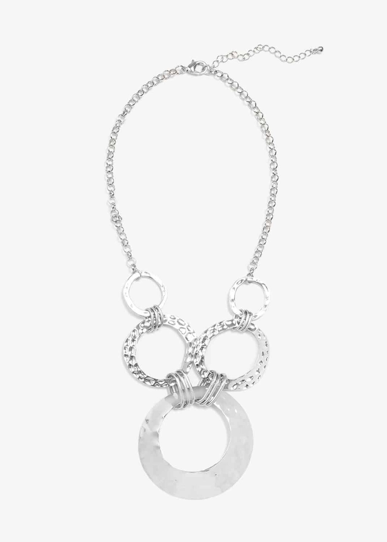 Adele Linked Ring Short Necklace