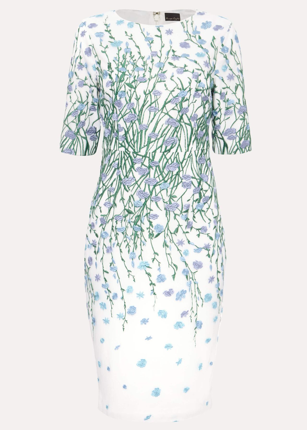Julie Embroidered Flower Dress