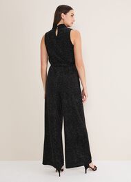 Dove Glitter Velvet Trouser