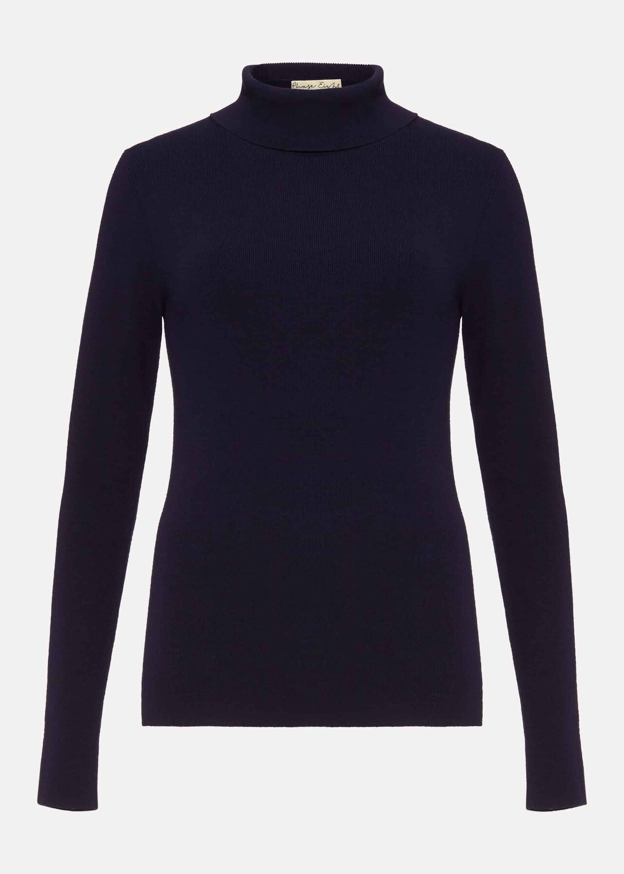 Freya Fitted Polo Neck Jumper