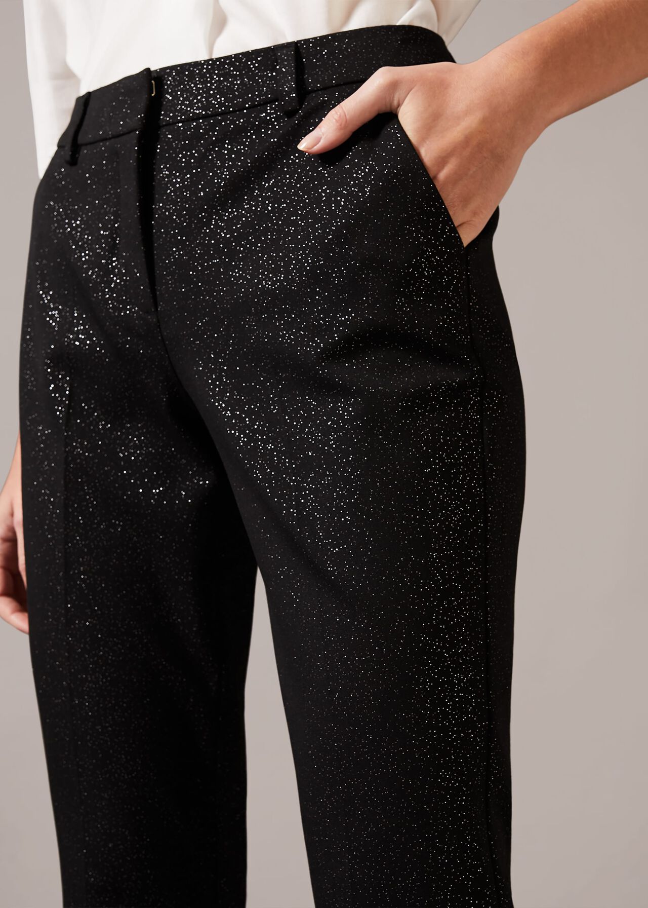 Ulrica Glitter Suit Trousers